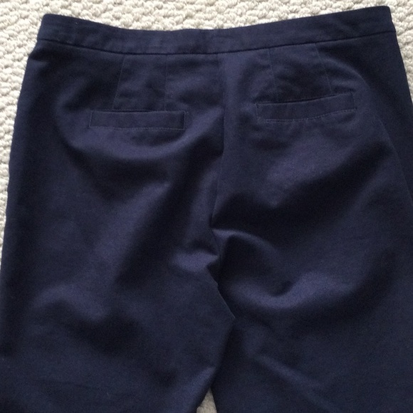 Nanette Lepore navy ankle pants. - Picture 7 of 9